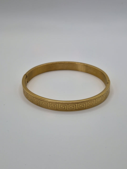 Bracelet "Hélios" – Motif Grec Classique
