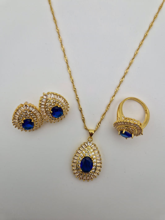 Parure "Saphir Royal"