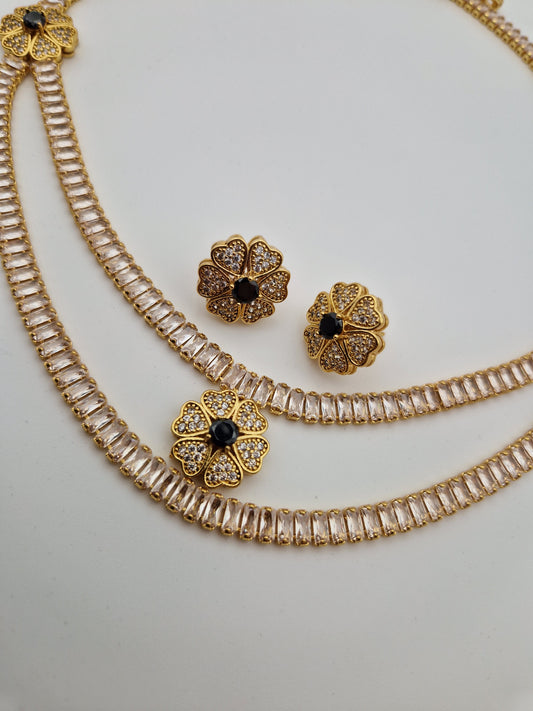 Parure Royale "Fleur d'Éclat"