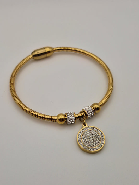 Bracelet "Soleil de Cristal"
