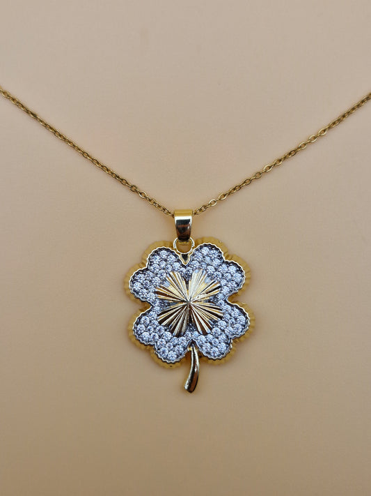 Collier Trèfle de Minuit