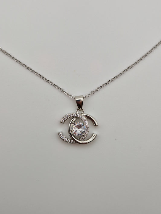 Collier "Éclipse Argentée" Chanel