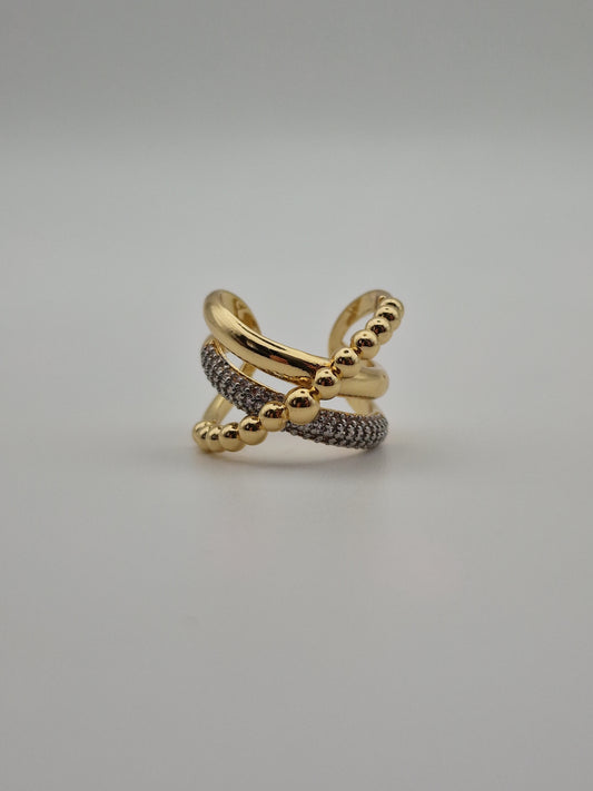 Bague Élégance Entrelacée