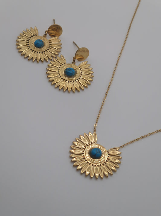Parure "Soleil d’Azur"