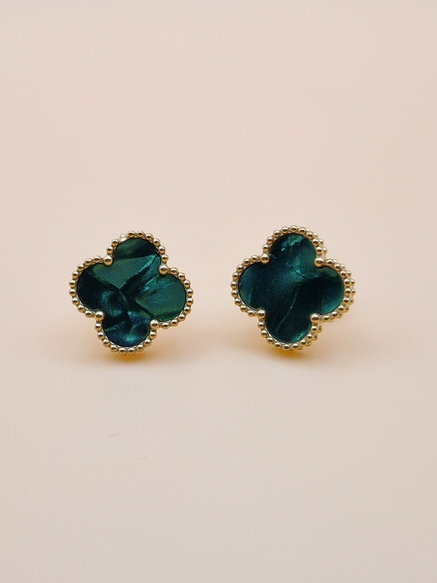 Boucles d'Oreilles Trèfle Élégance
