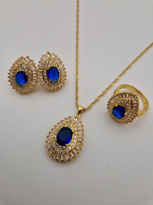 Parure "Saphir Royal"