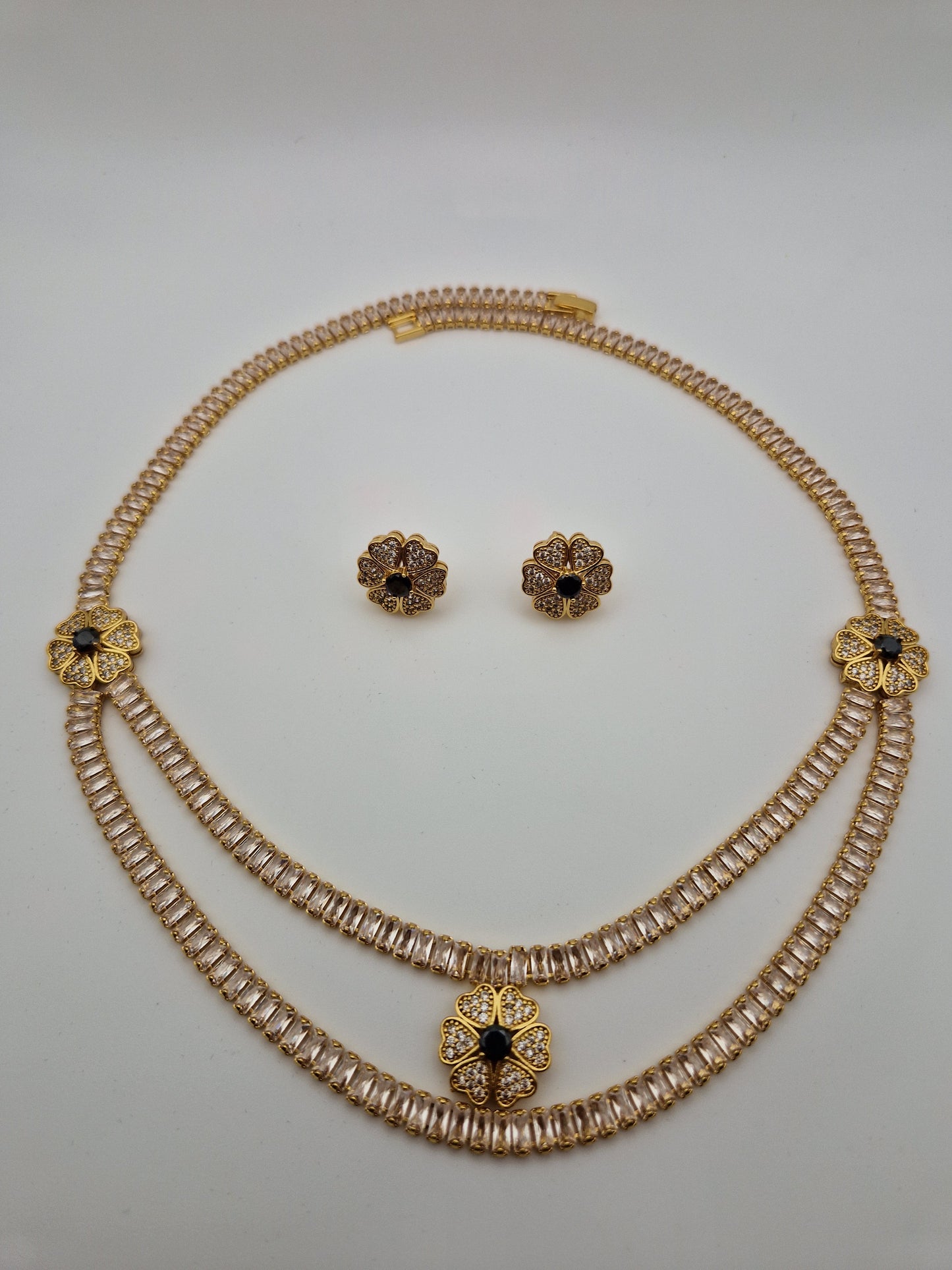 Parure Royale "Fleur d'Éclat"