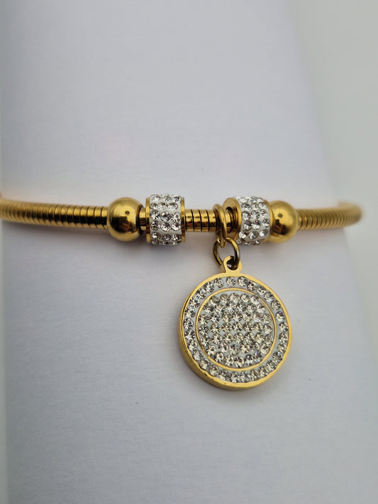Bracelet "Soleil de Cristal"