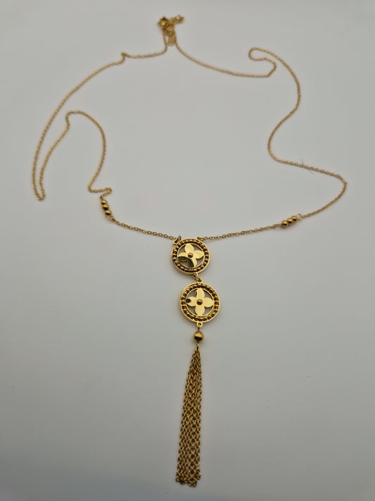Collier "Soleil Impérial" – Doré
