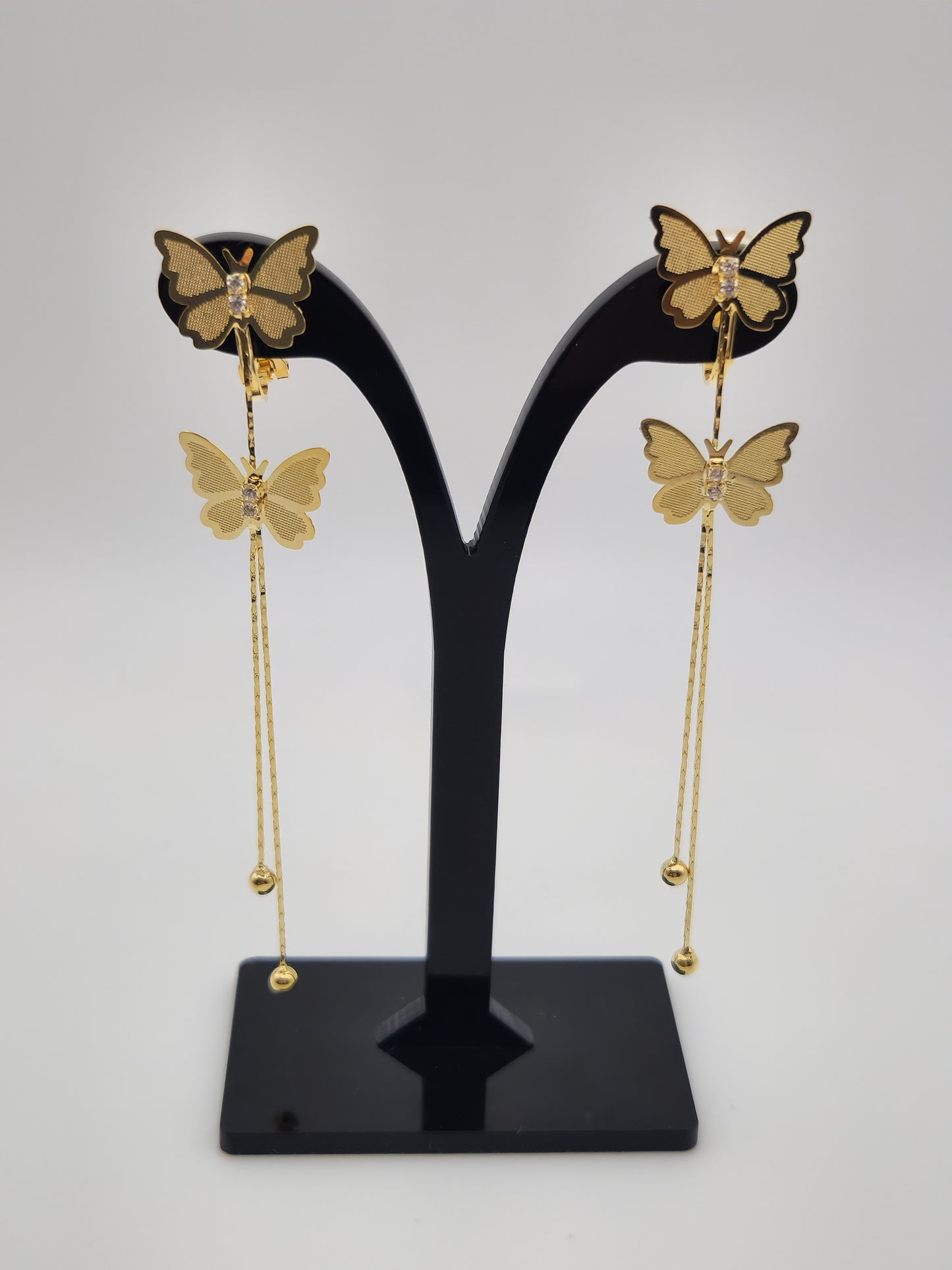 Boucles d'Oreilles "Papillons Envolés"