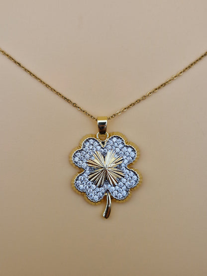 Collier Trèfle de Minuit