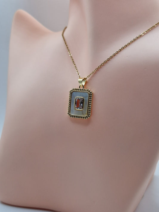 Collier "Cadre de Lumière"