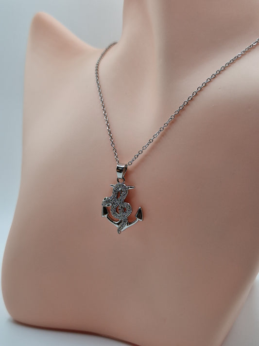 Collier "Venin & Ancre"