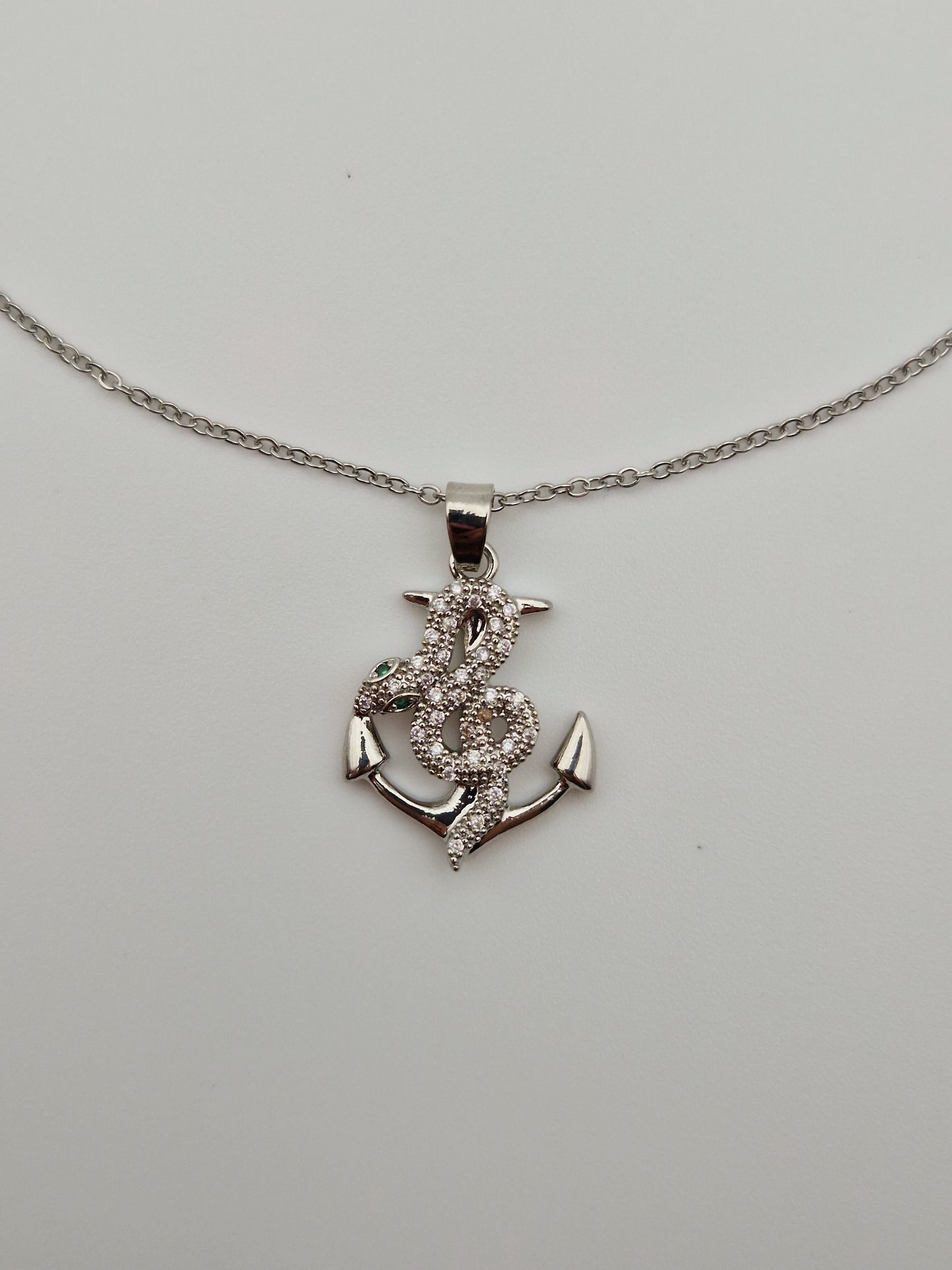 Collier "Venin & Ancre"