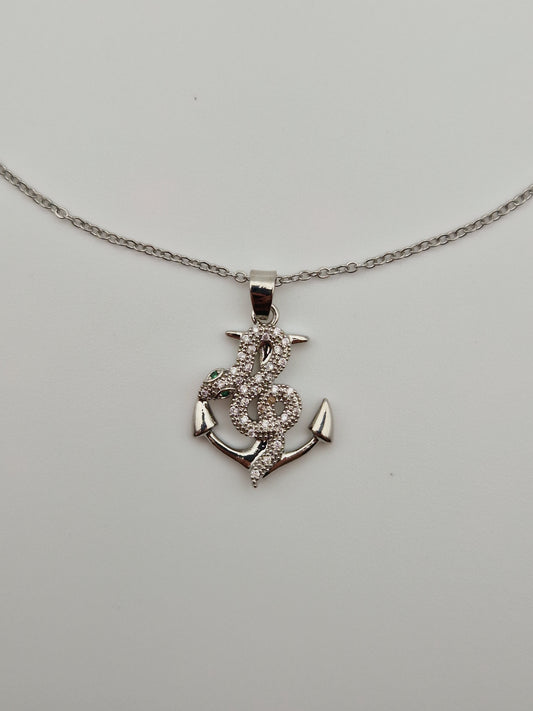 Collier "Venin & Ancre"