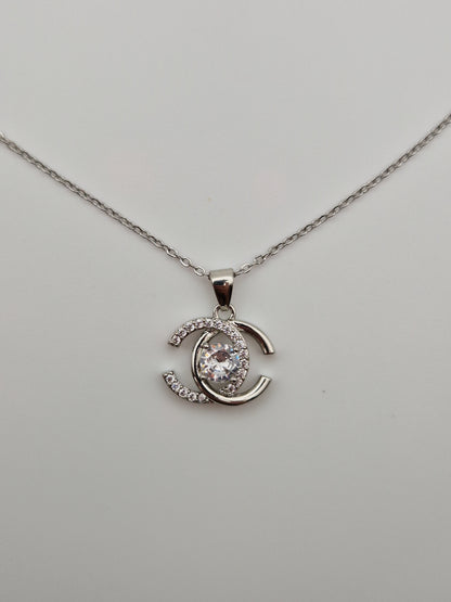 Collier "Éclipse Argentée" Chanel