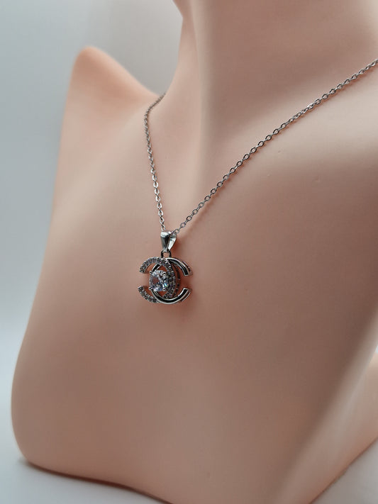 Collier "Éclipse Argentée" Chanel