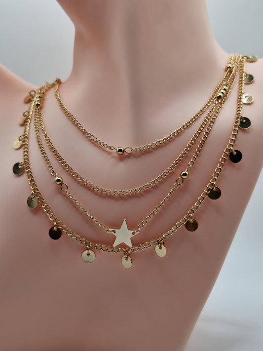 Collier "Danse Stellaire"