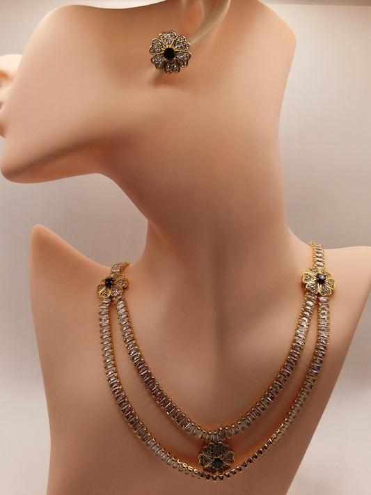 Parure Royale "Fleur d'Éclat"