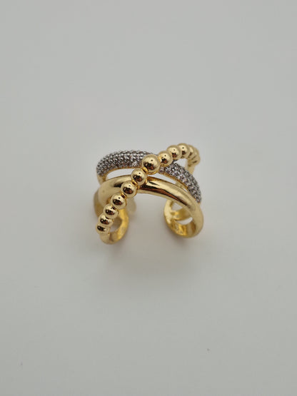 Bague Élégance Entrelacée