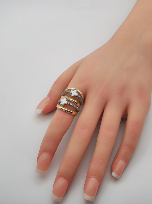 Bague Iris Doré