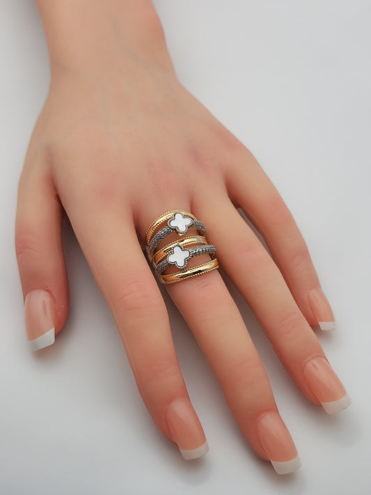 Bague Iris Doré