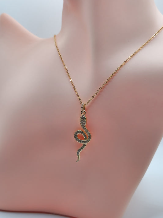 Collier "Ombre Serpent"