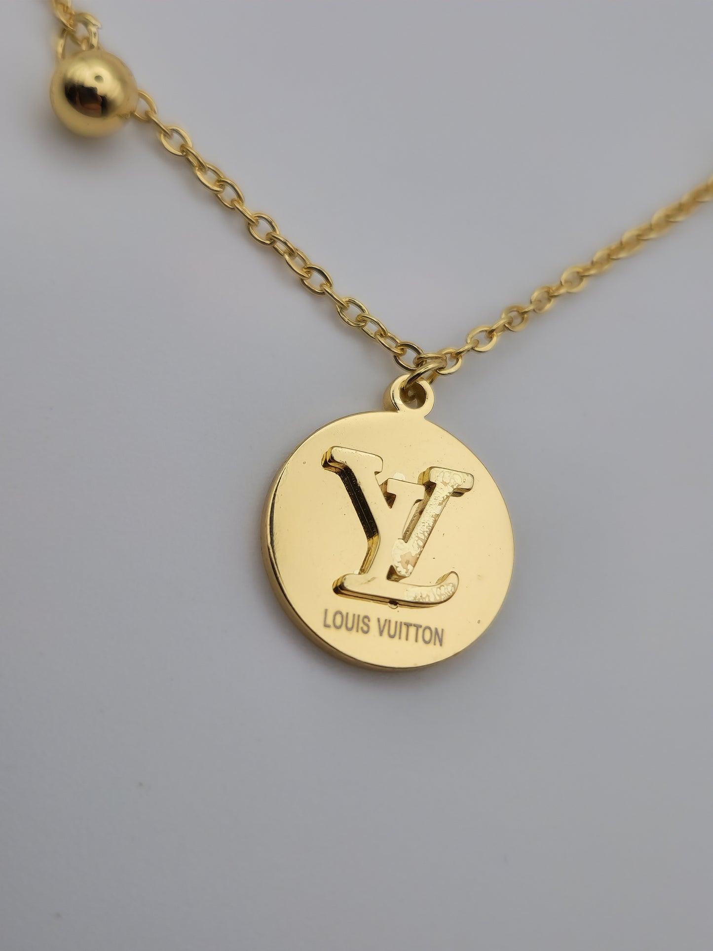Collier "Initiales Dorées" LV