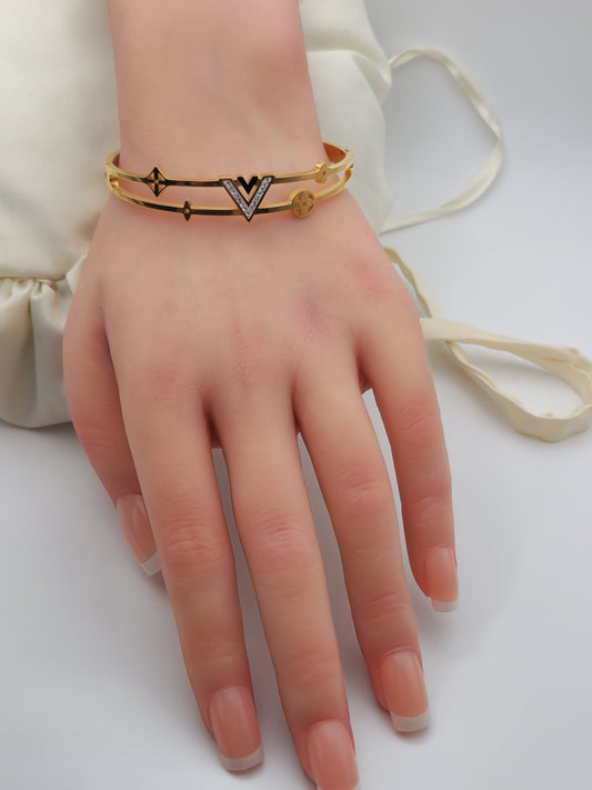 Bracelet  "Charme LV"