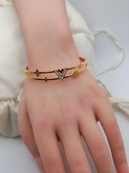 Bracelet  "Charme LV"