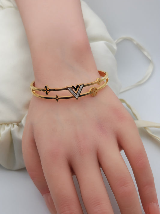 Bracelet  "Charme LV"