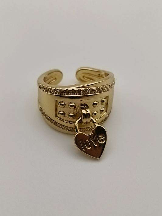 Bague "Love Lock"
