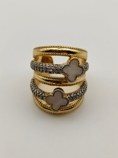 Bague Iris Doré