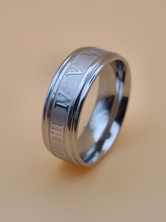 Bague Tempus – Gravure Chiffres Romains