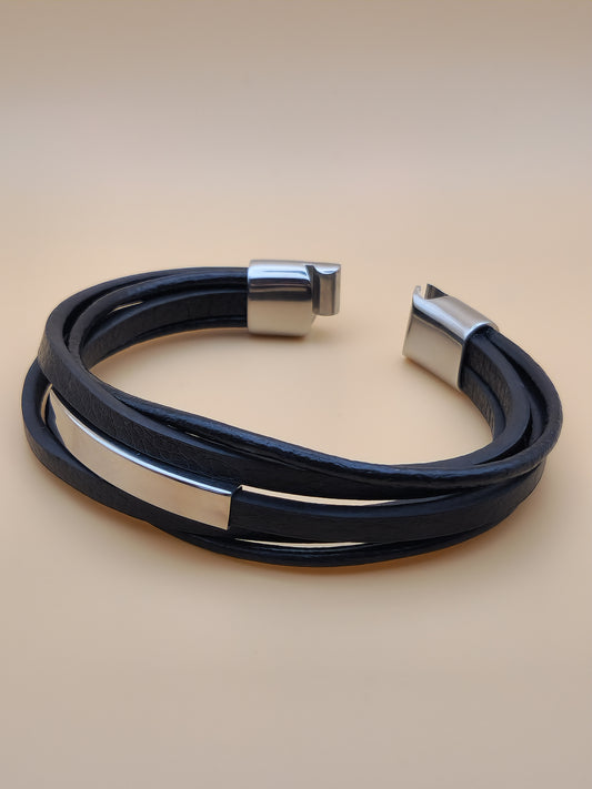 Bracelet en cuir veritable